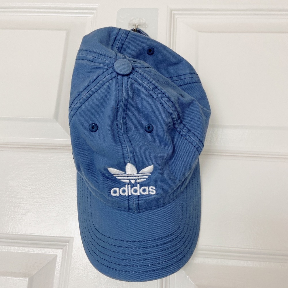 Adidas baseball hat blue